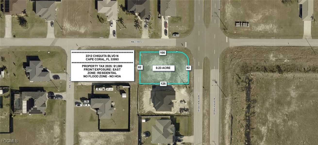 Property Photo: 2212 Chiquita Boulevard N FL 33993