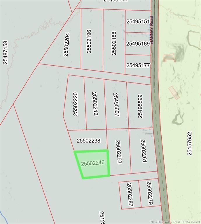 Property Photo: Lot 25-16 Hannay NB E4W 2M4