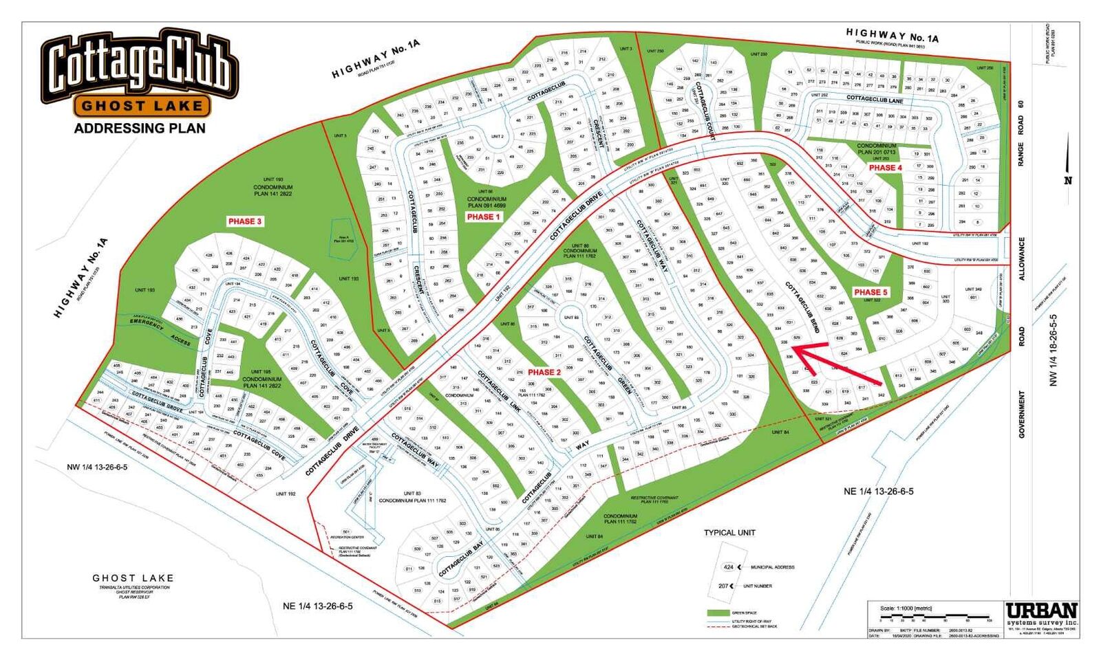 Property Photo: 629 Cottageclub Bend AB T4C 1B1