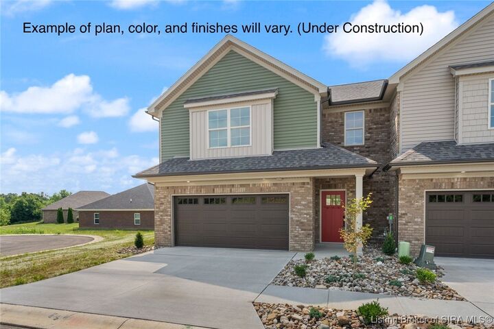 Property Photo:  5207 N Hampton Court Lot #1515  IN 47111 