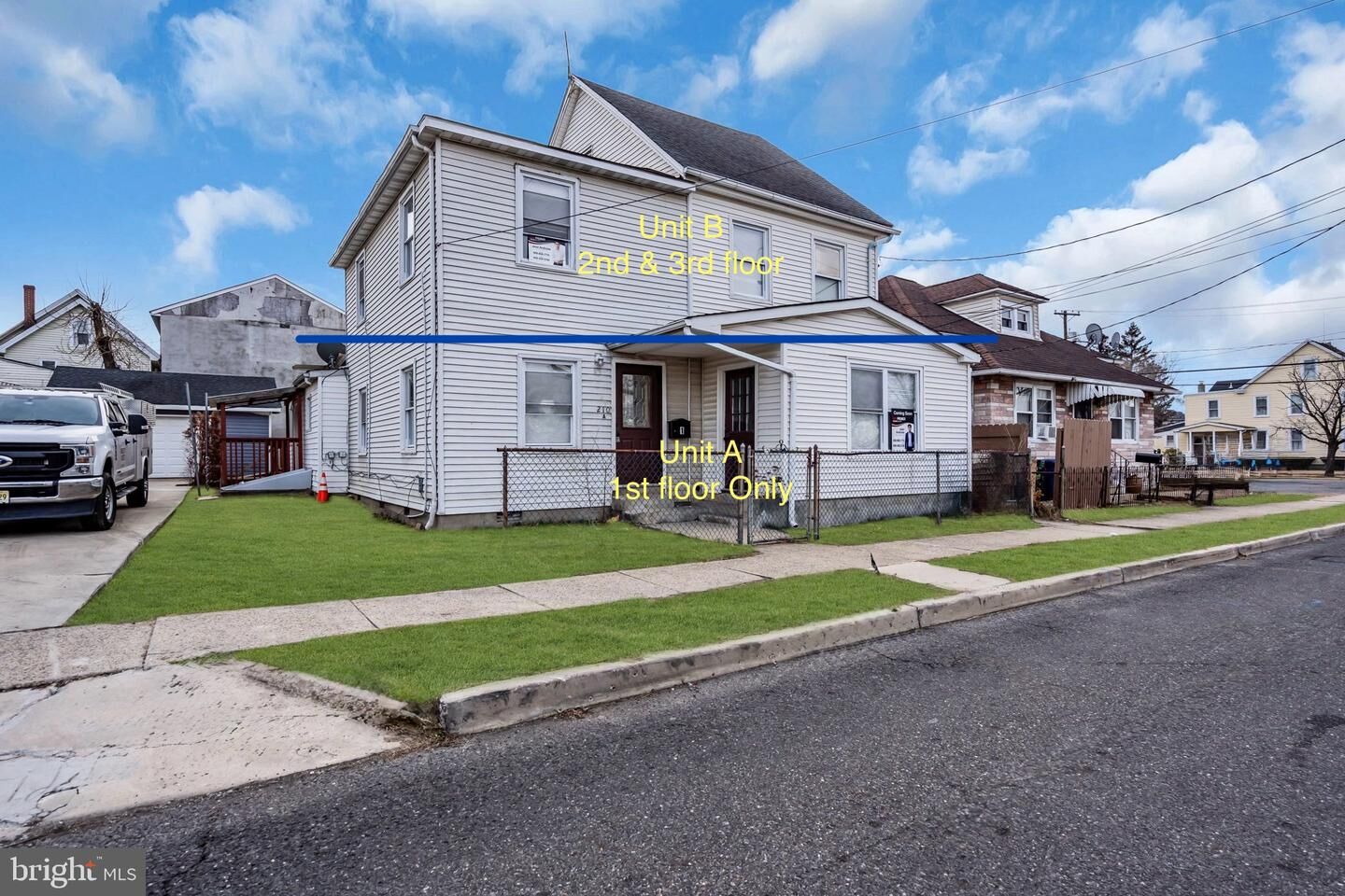 Property Photo: 210 Kossuth Street Unit B NJ 08075