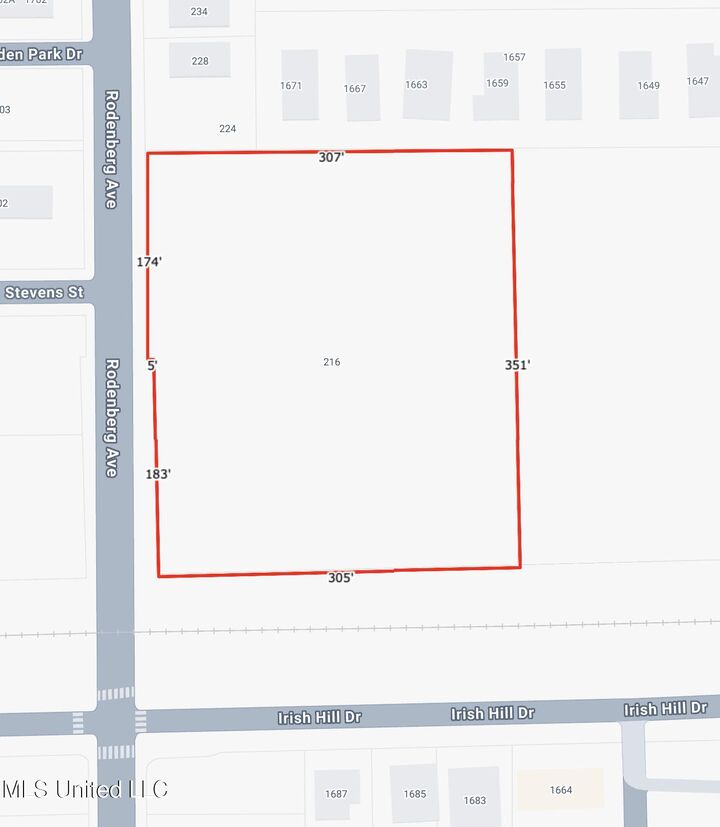 Property Photo:  216 Rodenberg Avenue  MS 39531 