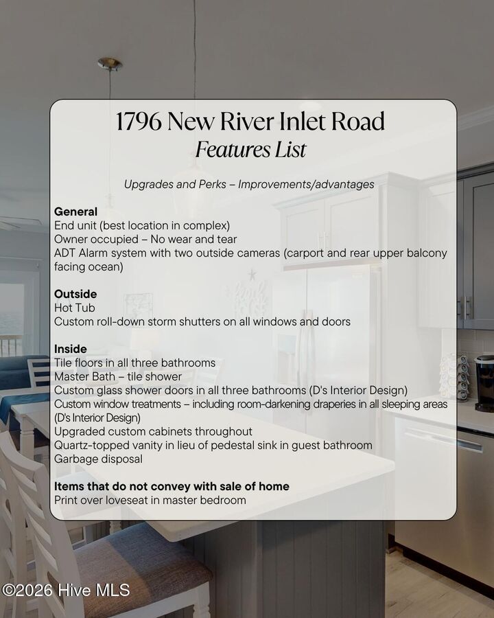 Property Photo:  1796 New River Inlet Road  NC 28460 