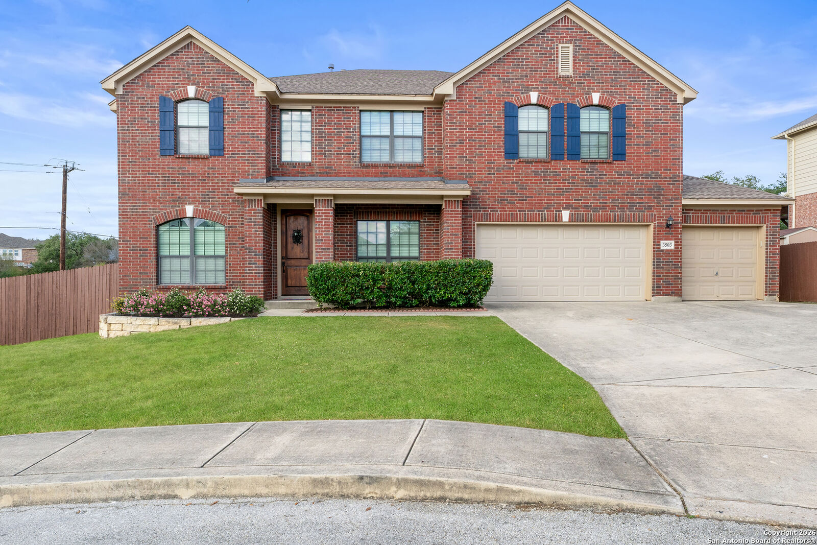 Property Photo:  3503 Valencia Peak  TX 78261 