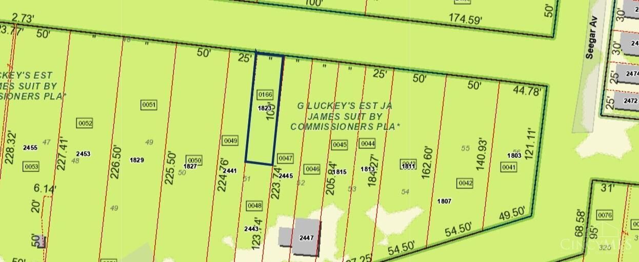 Property Photo:  1823 Waverly Avenue  OH 45214 