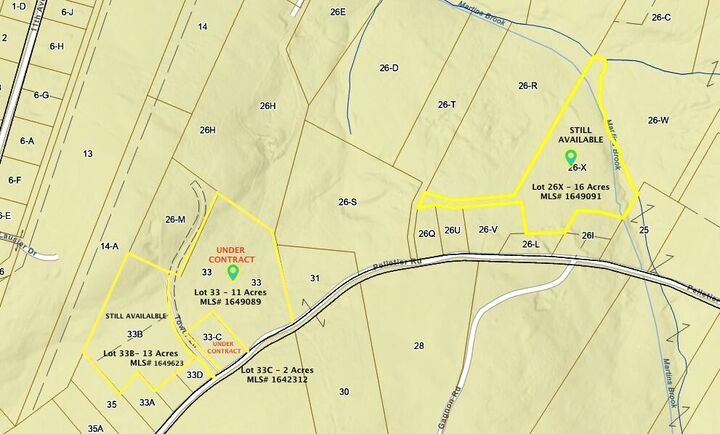 Property Photo: M25 L33b Pelletier Road ME 04756