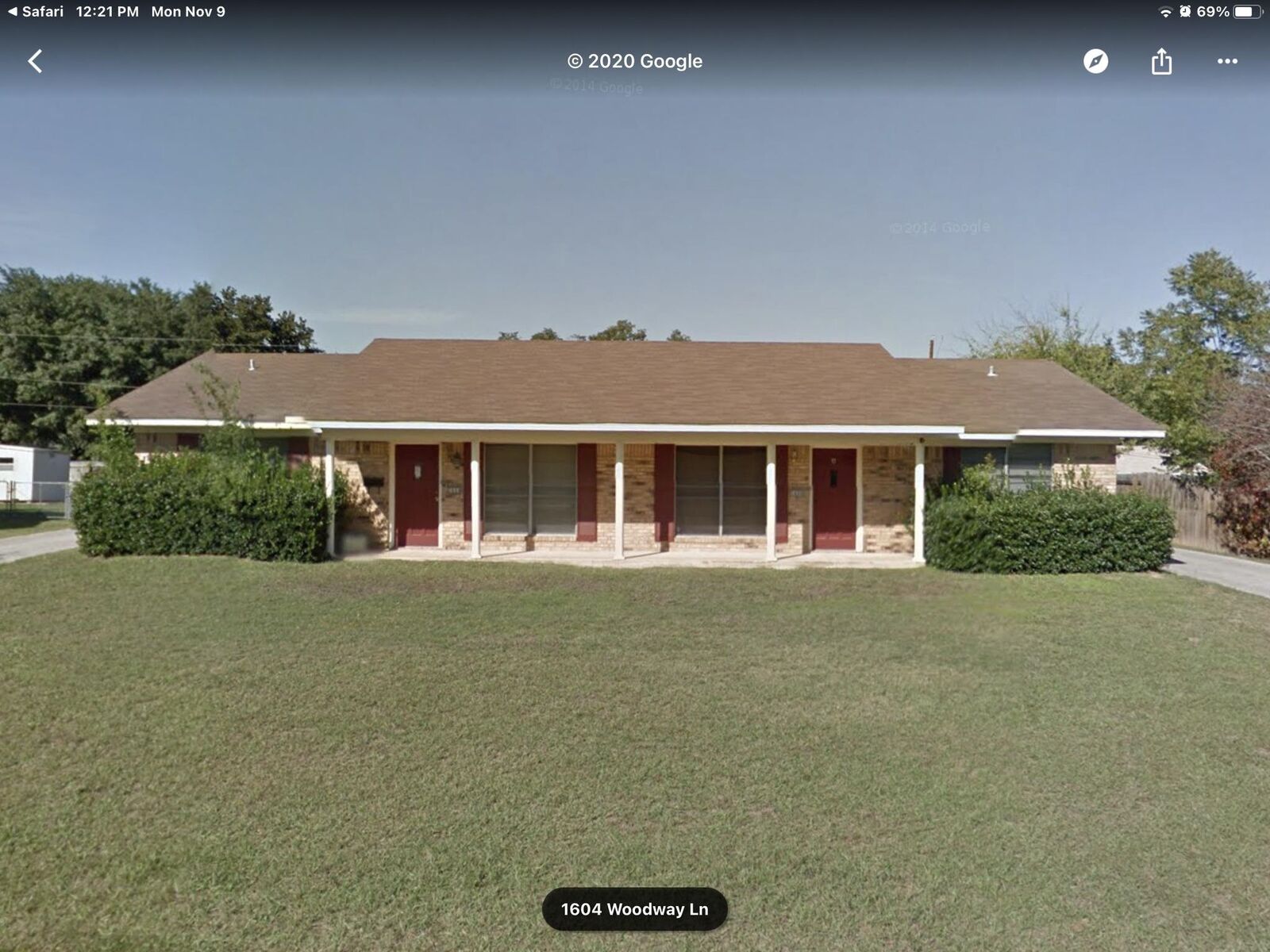 Property Photo:  1604 A Woodway Ln  TX 75644 