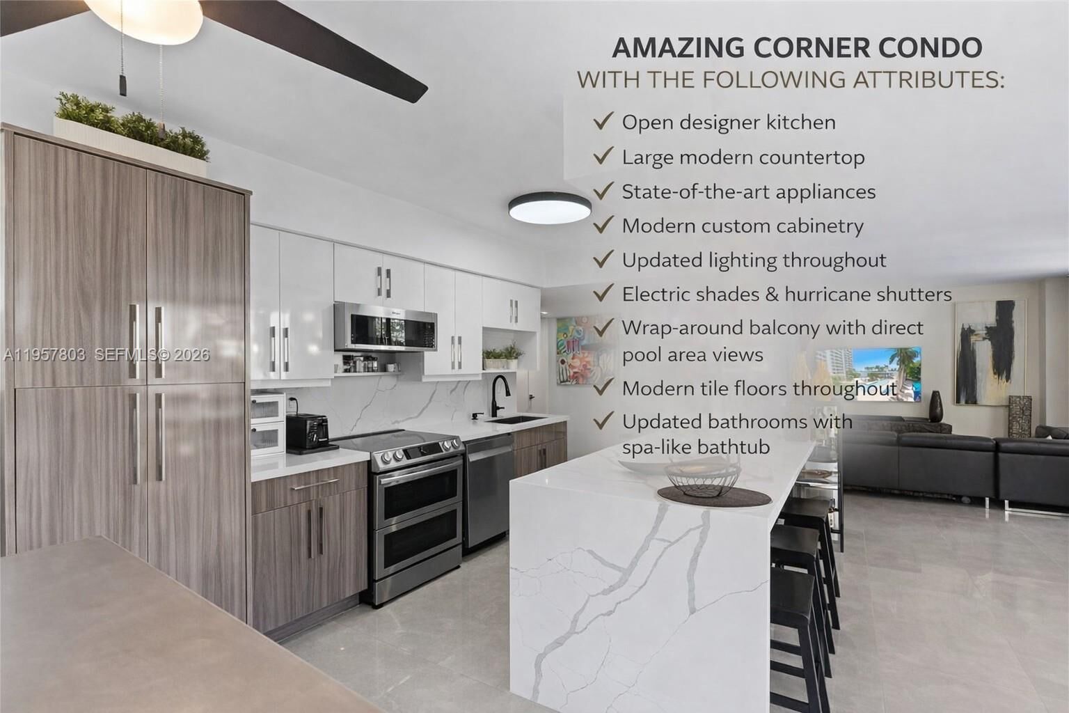 Property Photo:  3600 Mystic Pointe Dr 306  FL 33180 