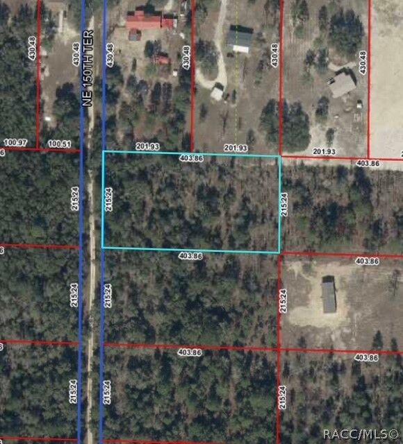 Property Photo:  Tbd NE 150th Terrace  FL 32696 