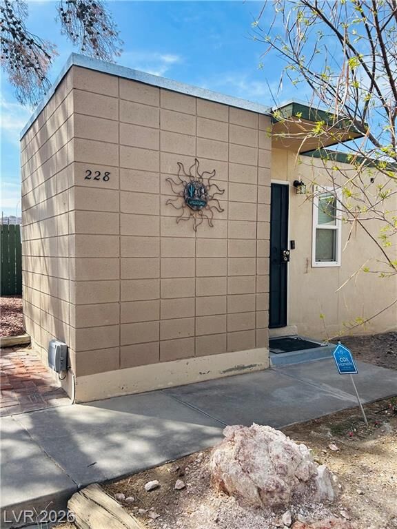 Property Photo:  228 East Van Wagenen Street  NV 89015 