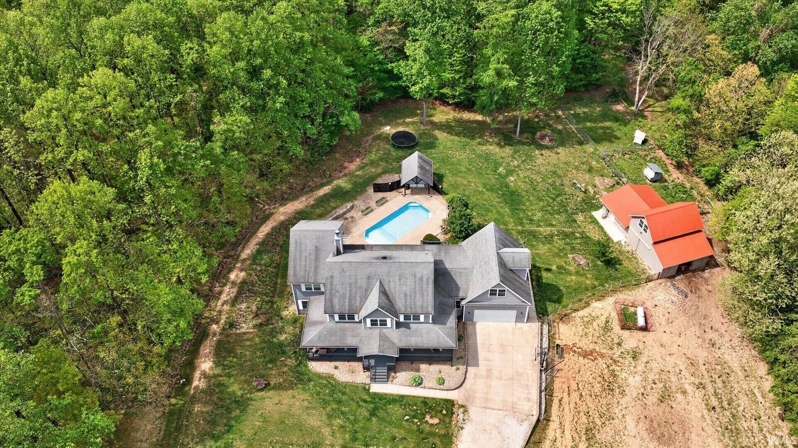 Property Photo: 9483 W Fenceline Road IN 47460