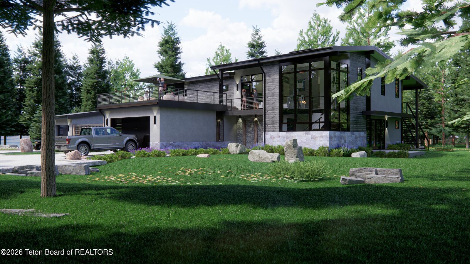 Property Photo:  455 E Buck Mountain Road  WY 83001 