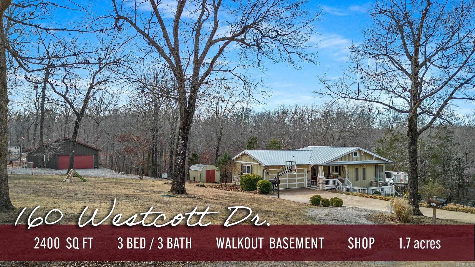 Property Photo:  160 Westcott Drive  AR 72653 