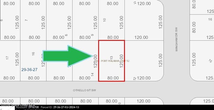 Property Photo:  1245 Othello Street SW  FL 32908 