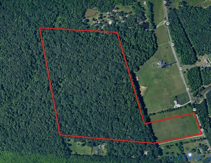 Property Photo: 49.26 Acres Jericho Road VA 22546