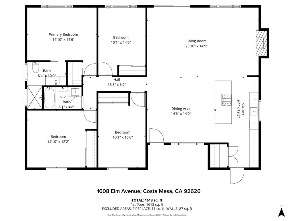 Property Photo: 1608 Elm CA 92626