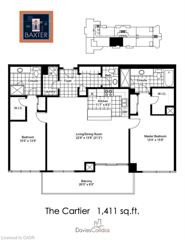 Photo de la propriété:  399 Elizabeth Street 1001  ON L7R 0A4 