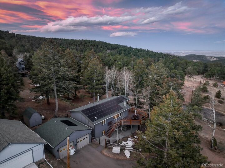 Property Photo: 9039 S Bertha Court CO 80465