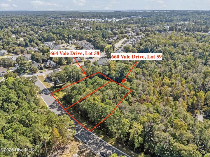 Property Photo:  660 Vale Drive  NC 28411 