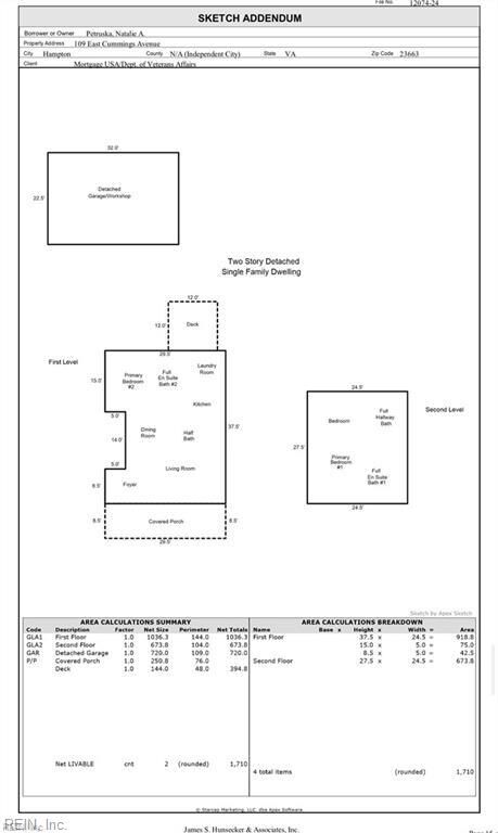 Property Photo: 109 E Cummings Ave VA 23663