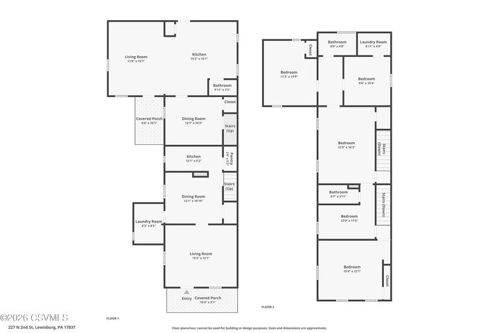 Property Photo: 227 N 2nd Street PA 17837