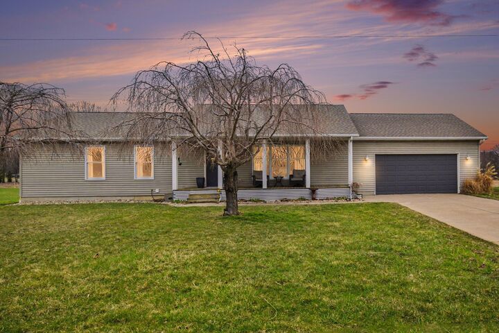 Property Photo:  11652 Snow Road  MI 49106 