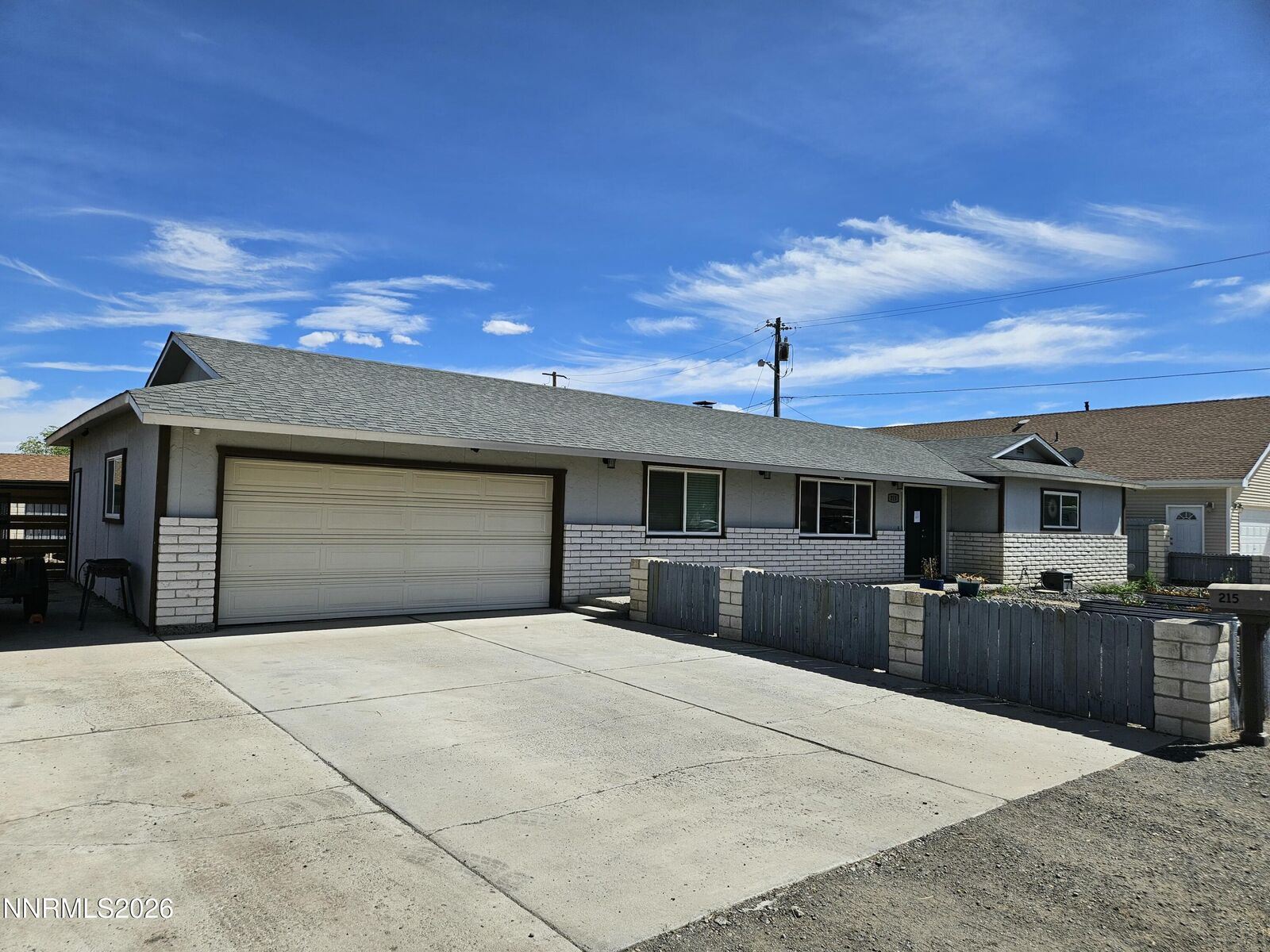 Property Photo: 215 Ruby Street NV 89408