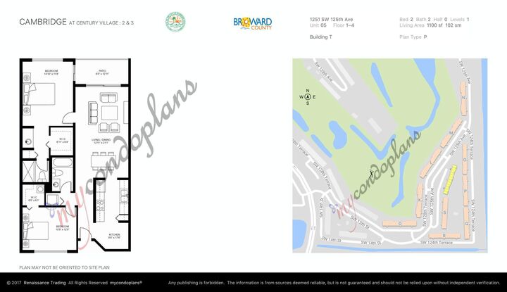 Property Photo: 1251 SW 125th Avenue 105-T FL 33027