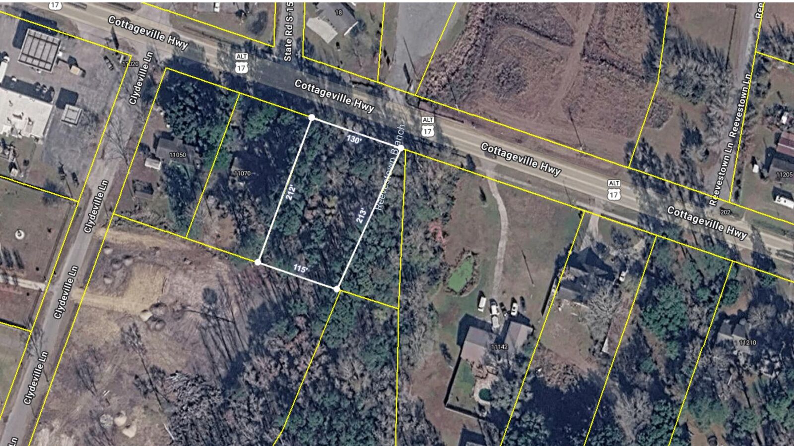 Property Photo: Tbd Cottageville Highway SC 29435