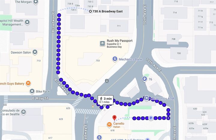 Property Photo:  730 A  Broadway  E  WA 98102 