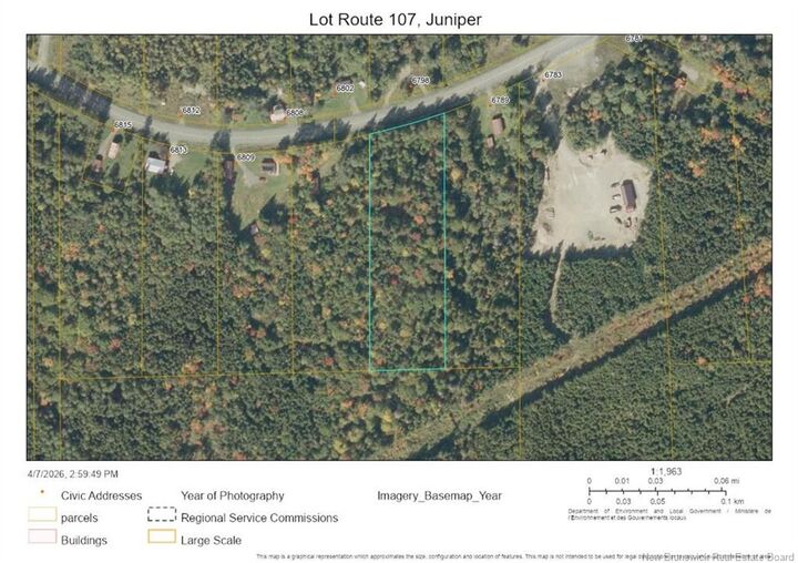Property Photo: Lot 107 Route NB E7L 1E7
