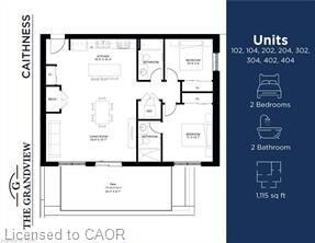 Property Photo: 80 Caithness Street W 202 ON N3W 1B2