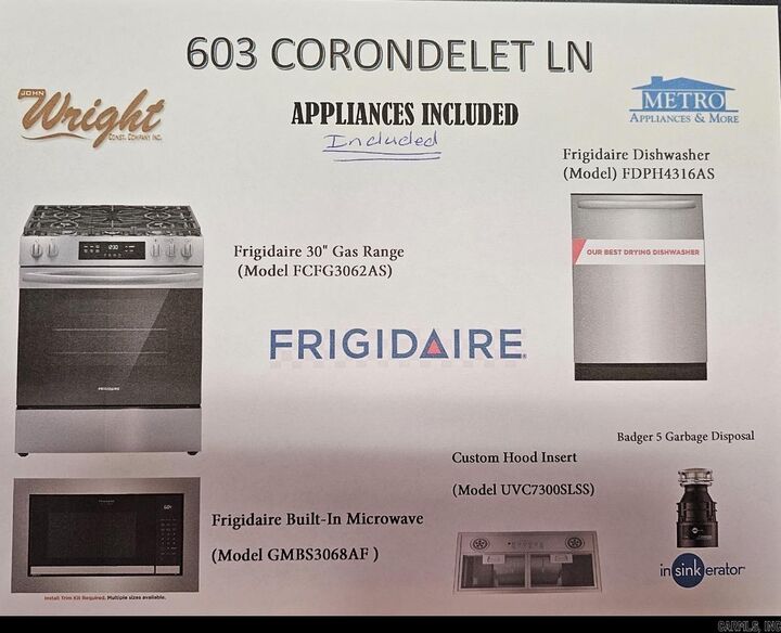 Property Photo:  603 Corondelet Lane  AR 72113 