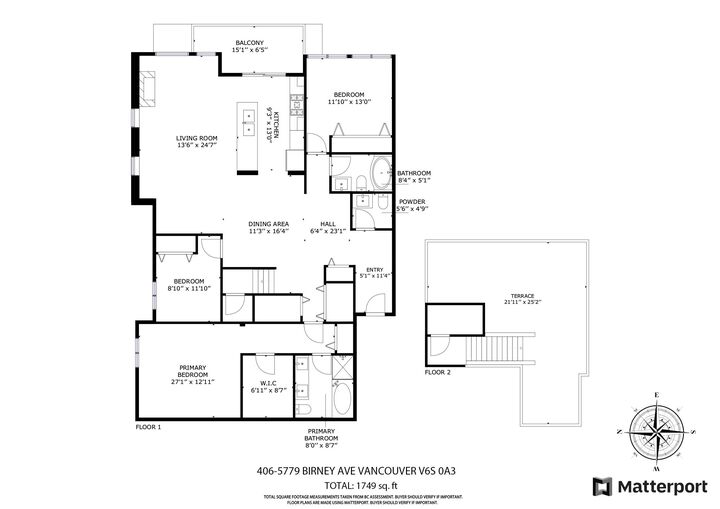 Property Photo: 5779 Birney Avenue 406 BC V6S 0A3