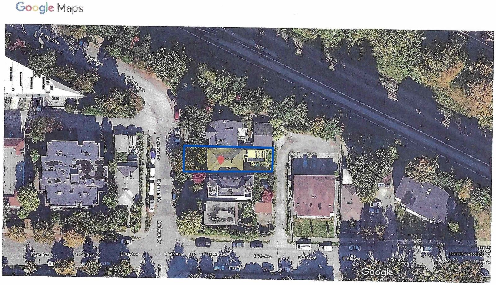 Property Photo: 2274 McLean Drive BC V5N 3K1
