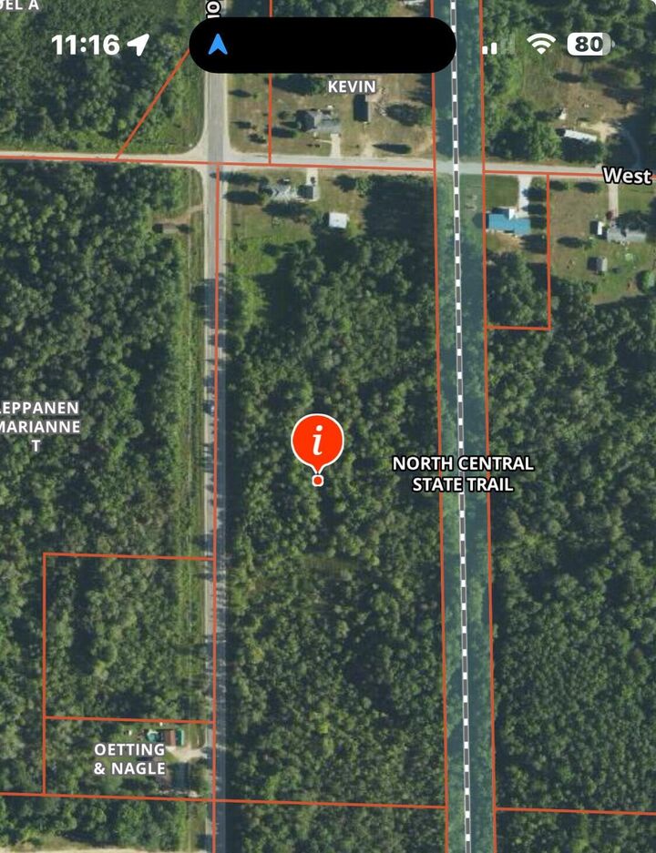 Property Photo:  10 Ac Old 27 N Highway  MI 49795 