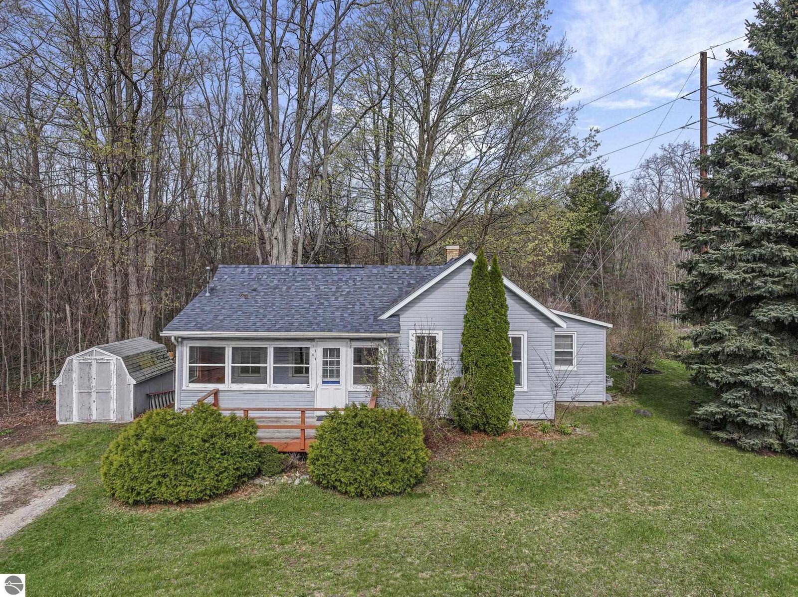 Property Photo:  7186 Cairn Highway  MI 49648 