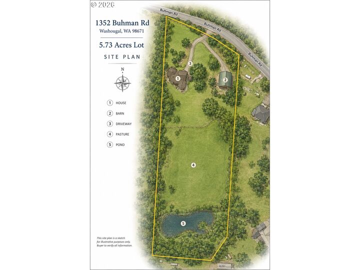 Property Photo:  1352 Buhman Rd  WA 98671 