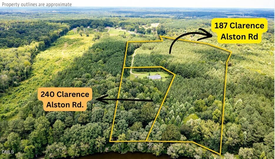 Property Photo:  187 Clarence Alston Road  NC 27525 