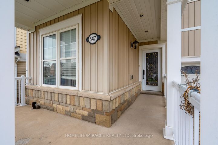 Property Photo: 547 Wansbrough Way ON L9V 2S8
