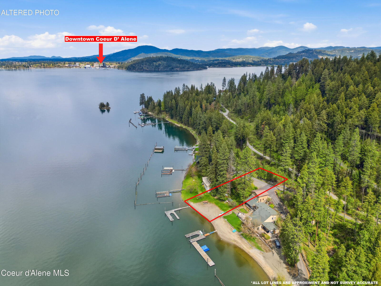 Property Photo:  3555 S Azure Waves Drive  ID 83814 