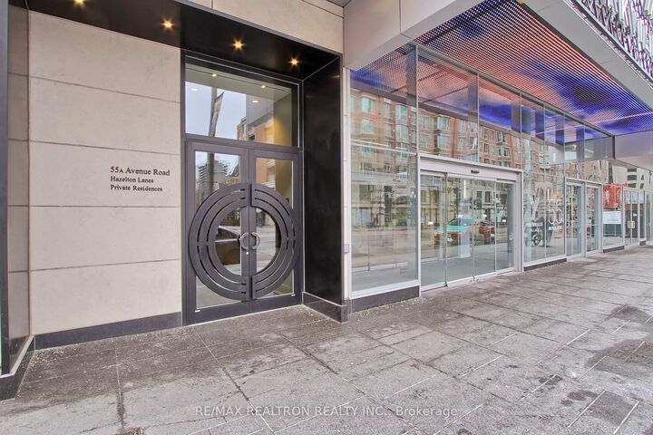 Property Photo: 55A Avenue Road 406 ON M5R 2G3