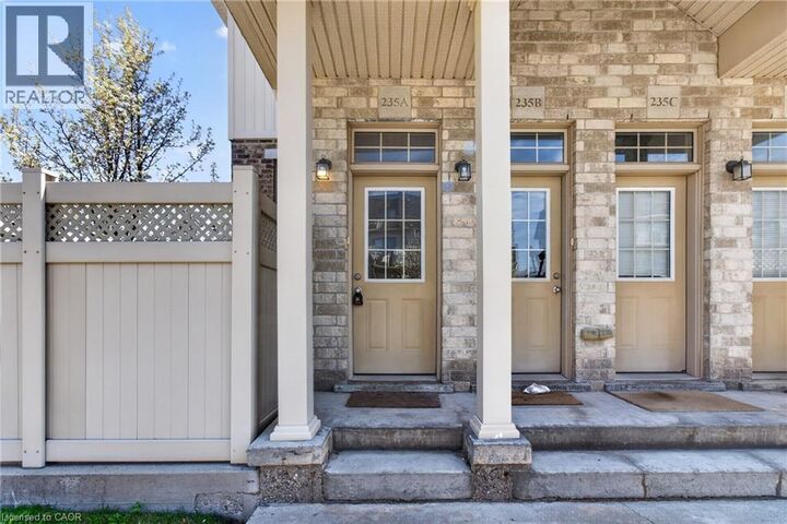 Property Photo:  235 Jessica Crescent A  ON N2R 0C5 