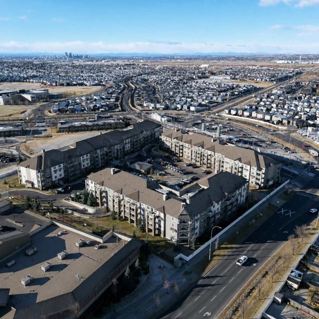Property Photo:  6118 80 Avenue NE 1303  AB T3J 1B3 