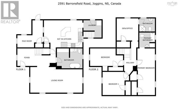 Property Photo:  2591 Barronsfield Road  NS B0L 1G0 