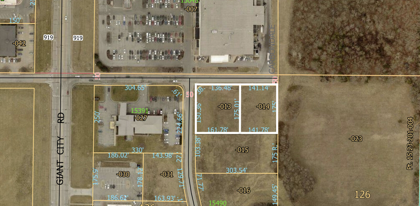 Property Photo:  0 E Sunny Acres Road  IL 62901 