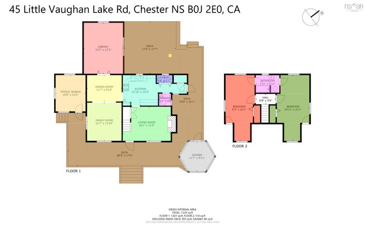 Property Photo:  45 Little Vaughan Lake Road  NS B0J 3M0 