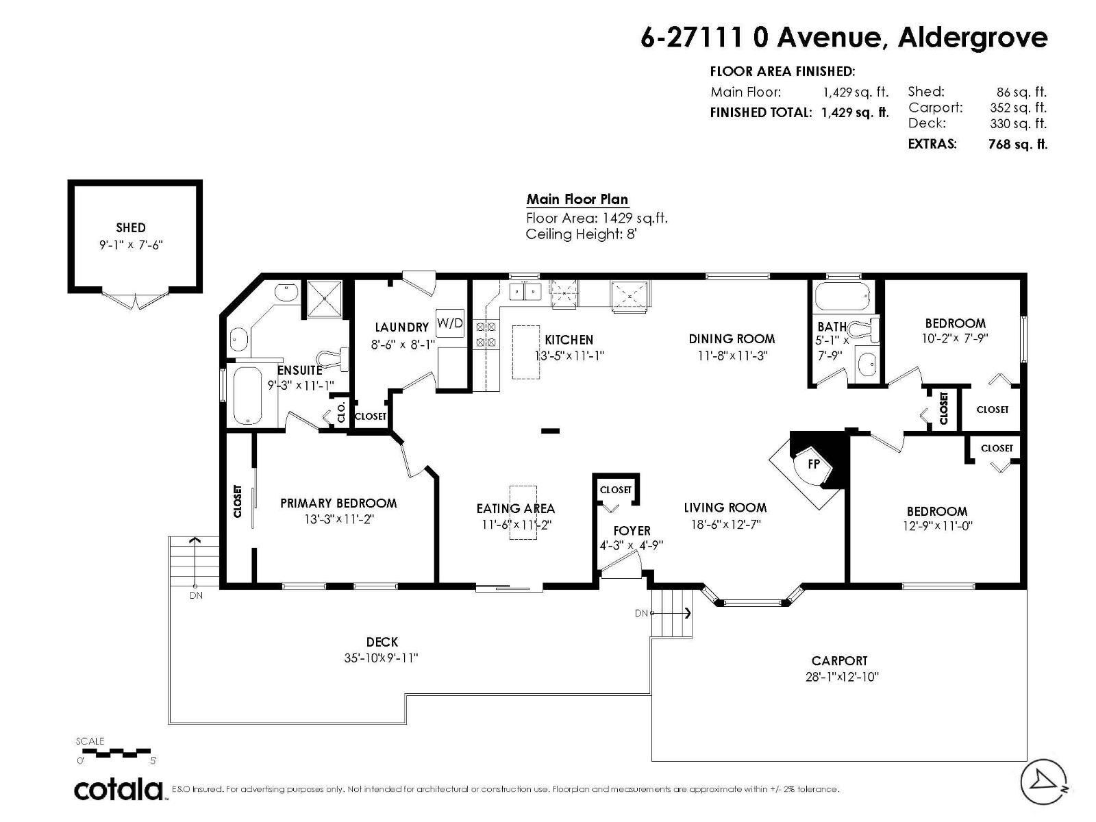 Property Photo:  27111 0 Avenue 6  BC V4W 2S9 