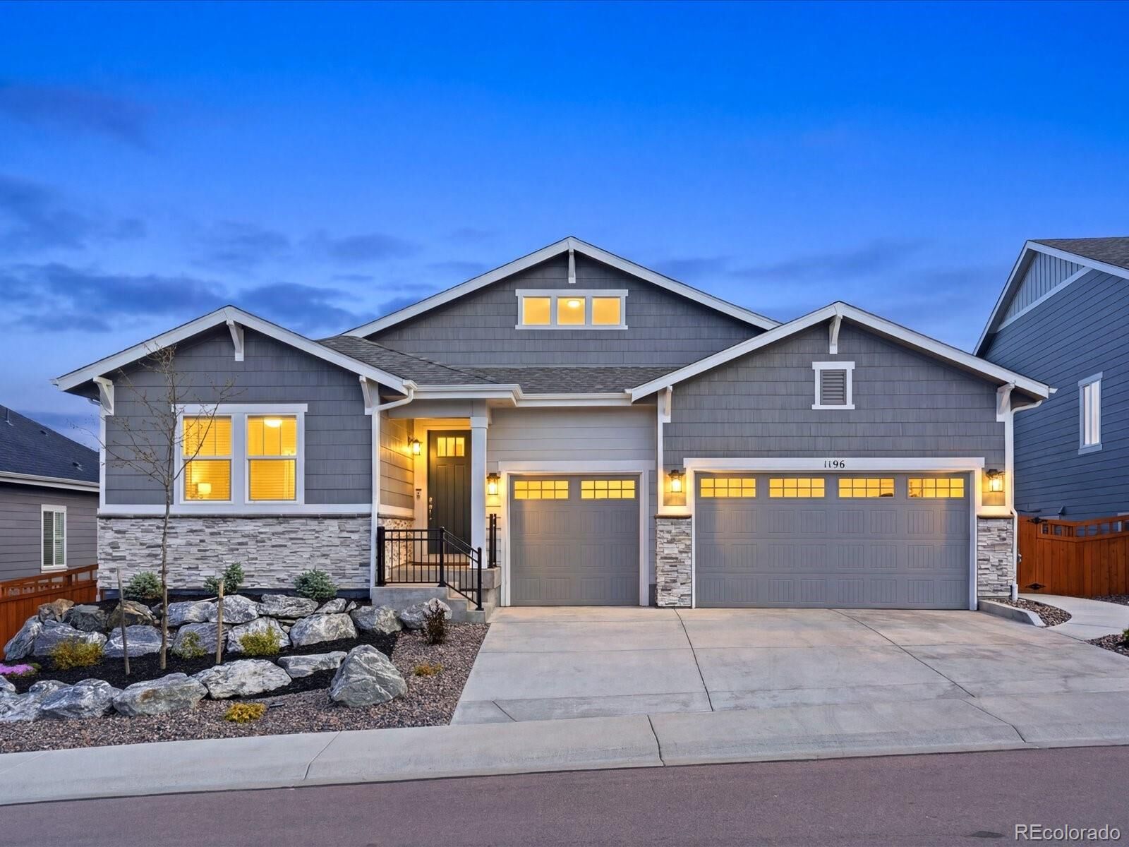 Property Photo:  1196 Melting Snow Way  CO 80109 