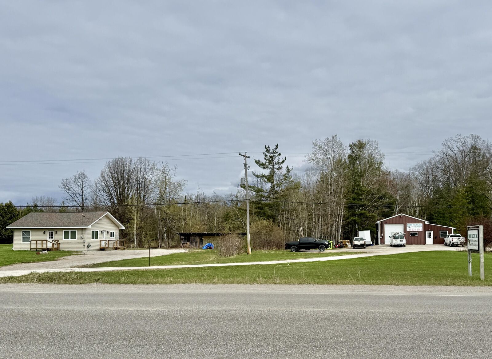 Property Photo:  1339 S Straits Highway  MI 49749 